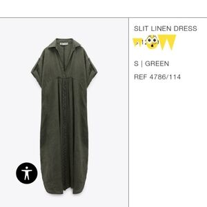 Zara linen dress
